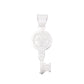 Dije Llave San Benito SBT09 - Frente con Cruz de San Benito en cabeza circular grande