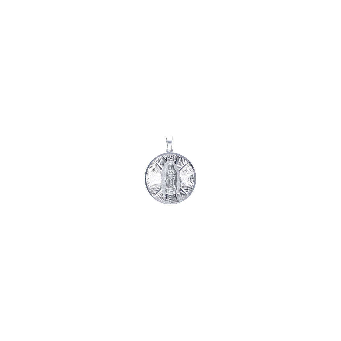 Dije de Plata .925 Virgen de Guadalupe 1.2 Gramos
