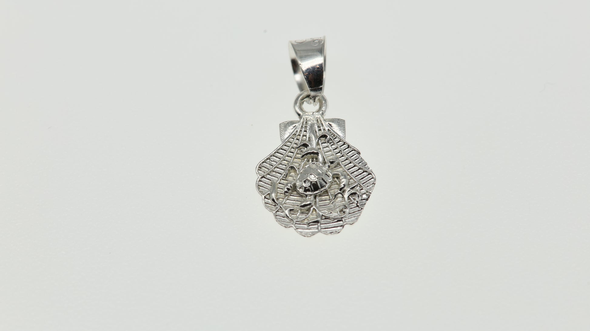 Dije Plata .925 Conchita de Mar - Línea Marina - Mayoreo