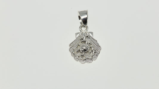 Dije Plata .925 Conchita de Mar - Línea Marina - Mayoreo