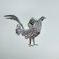 Dije de Gallo en Plata 925, Joyería Artesanal Unisex