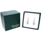 Aretes Concha  Larimar en Plata.925