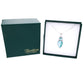 Dije Gota Doble Larimar en Plata.925