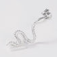 Dije  de Plata ley  .925 en forma de Serpiente (DA078) - Joyería de Plata