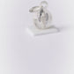 Dije  de  Plata ley .925  ,  Virgen de Guadalupe  y San Judas  Tadeo MOD. R10LPSJ3D- Mayoreo y Menudeo
