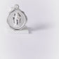 Dije  de Plata .925  sochapada  con Diseño  de la Virgen de Guadalupe  mod. FLORENCIA 7VG- Joyería Religiosa