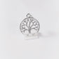 Dije Plata  Ley.925  en forma de Árbol de la Vida ( DV020)  - Mayoreo y Menudeo