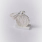 Dije Plata Ley .925  en forma de San Benito (FBD-228) - Joyería Religiosa