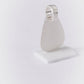 Dije Plata .925  Sochapada en  Forma de Gota con diseño de  Virgen de Guadalupe mod. GOTA BL-7VG - Joyería Religiosa