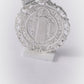 Dije de  Plata ley.925 en forma de San Benito con Borde (FBD-226)- Joyería Religiosa