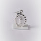 Dije de  Plata ley .925 doble vista  Virgen de Guadalupe y Sagrado corazón - Joyería Religiosa