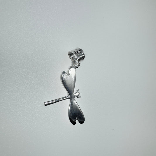 Dije de Libélula Plata 925-Joyería Exclusiva Mujer
